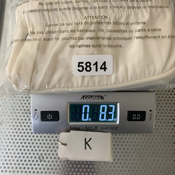 Future Collective Womens Shorts NEW L Off White Cream Pull On Knit - Picture 16 of 16